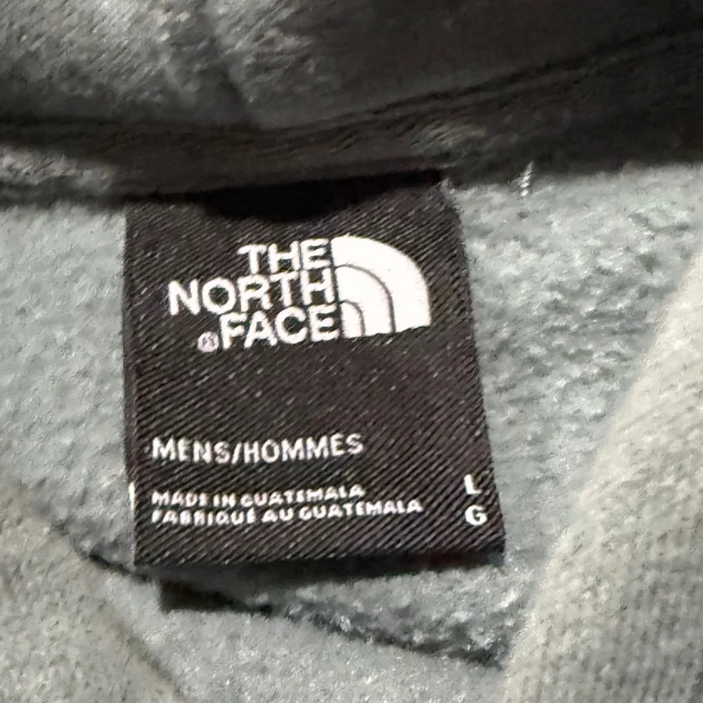 The North Face Mens Green Never Stop Exploring Graphic Box Logo Hoodie L
